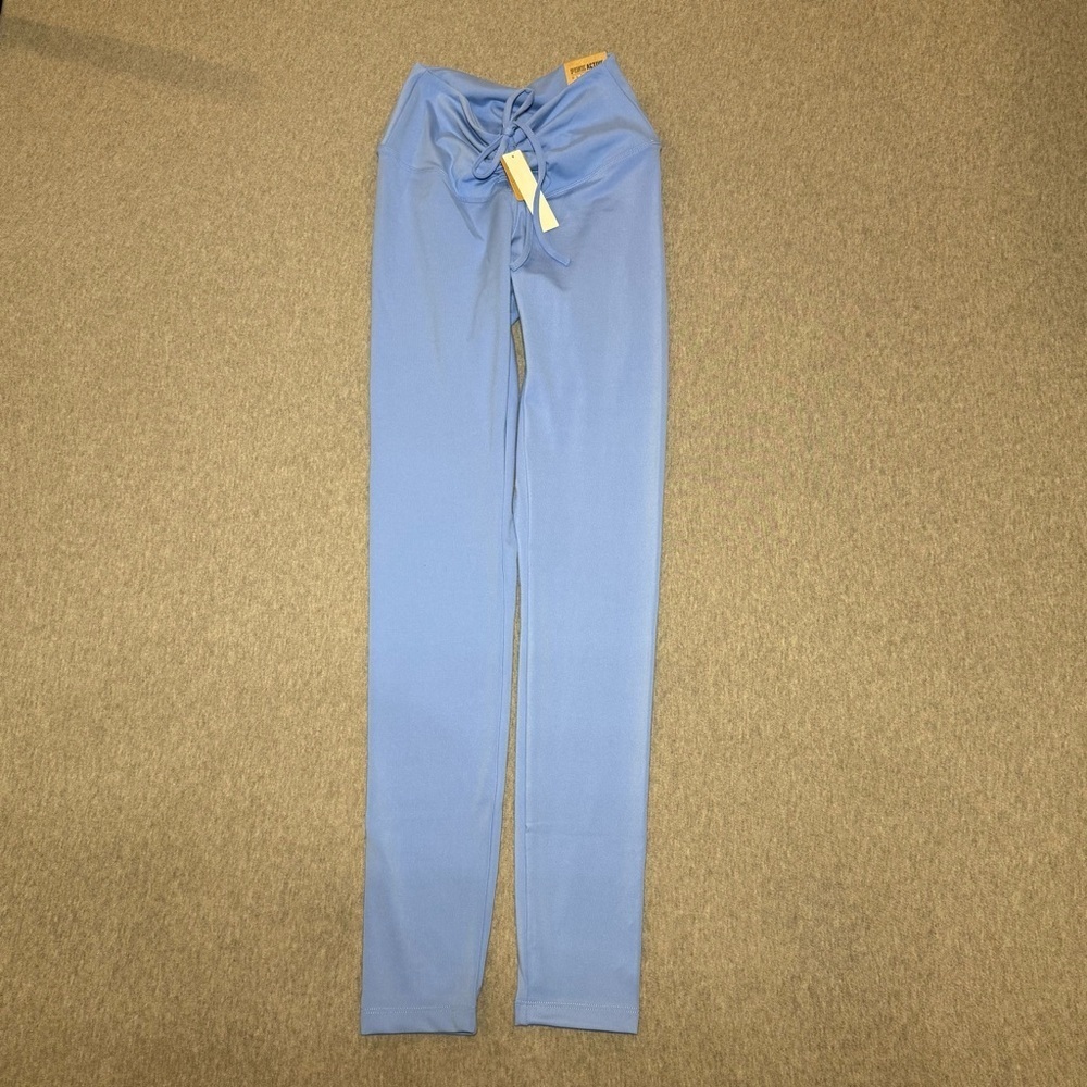 Victoria's Secret Pink Active High Waist Full Length Legging Blue Size XS New